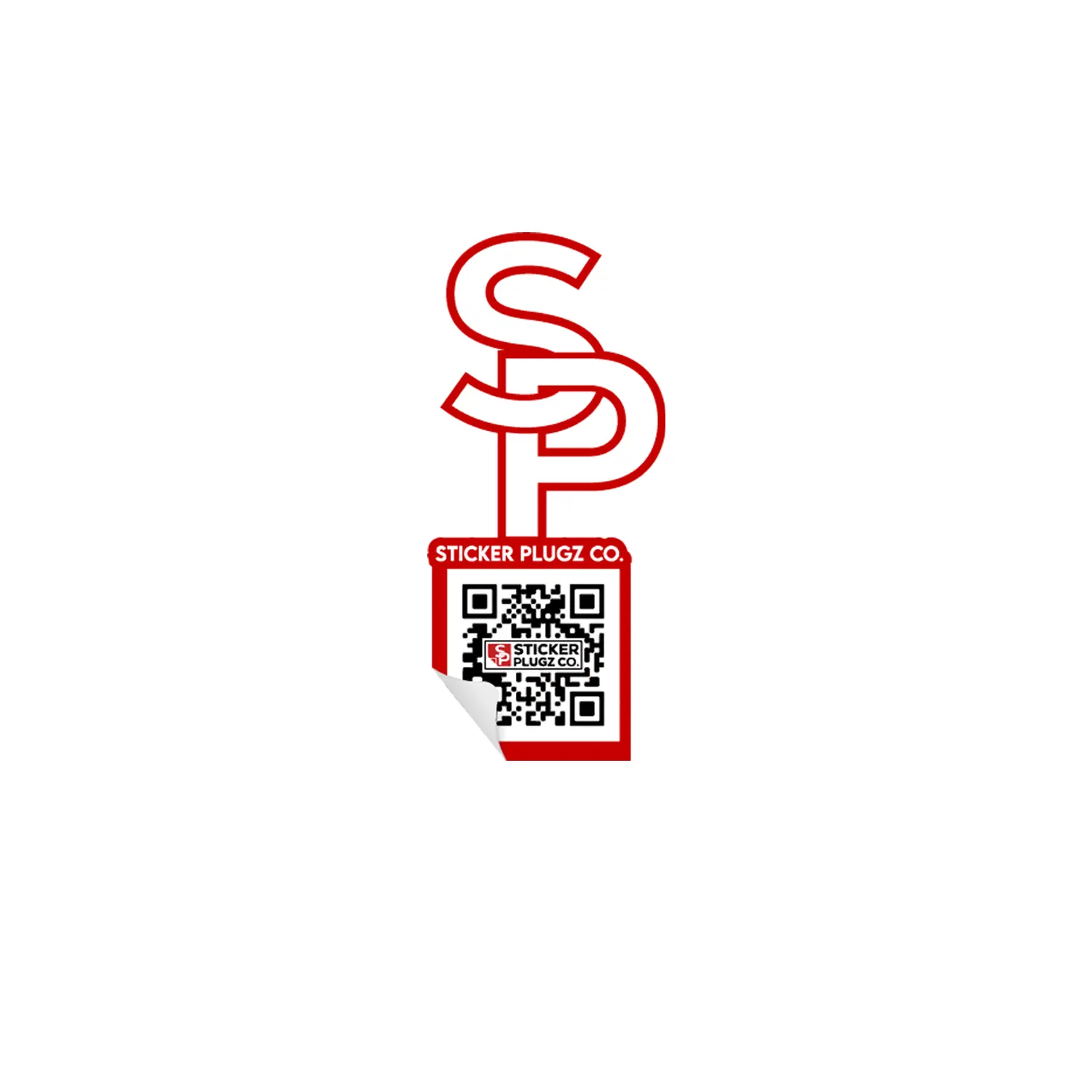 Open Head Code Sticker QR Code Sticker – Sticker Plugz Co.